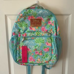 Disney Parks Collection x Lilly Pulitzer NWT Backpack